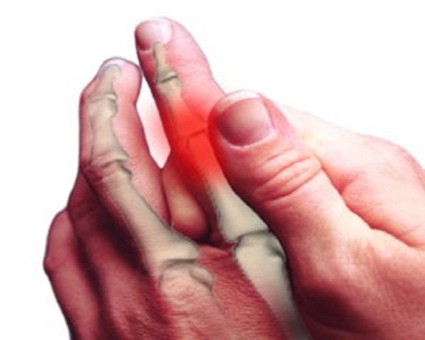 bol u zglobovima srednji prst